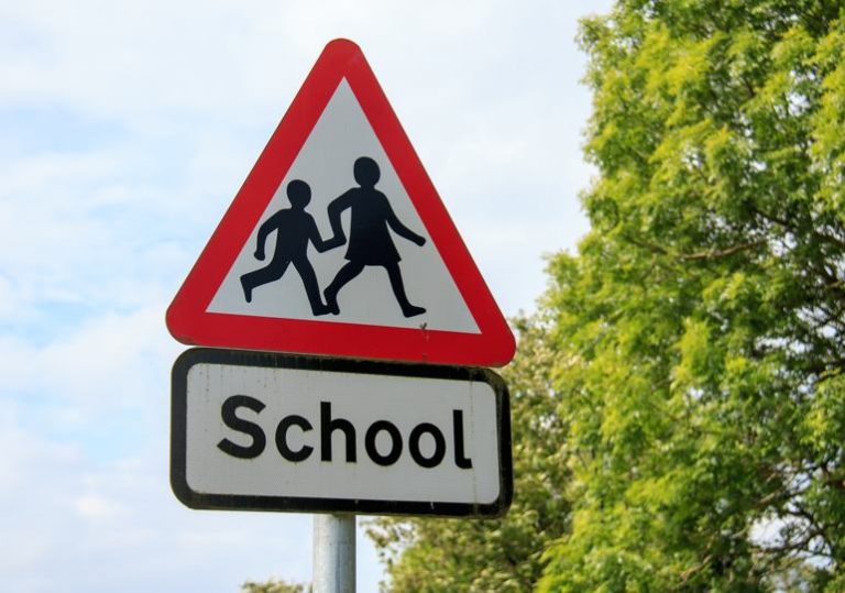 school-sign